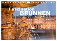 Faszination Brunnen (Wandkalender 2025 DIN A4 quer), CALVENDO Monatskalender