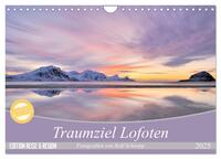 Traumziel Lofoten (Wandkalender 2025 DIN A4 quer), CALVENDO Monatskalender