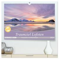 Traumziel Lofoten (hochwertiger Premium Wandkalender 2025 DIN A2 quer), Kunstdruck in Hochglanz