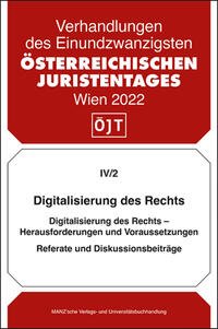 Digitalisierung des Rechts