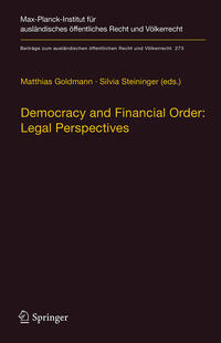 Democracy and Financial Order: Legal Perspectives