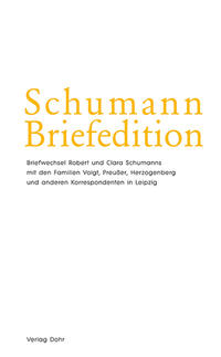 Schumann-Briefedition / Schumann-Briefedition II.15