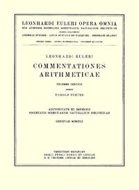 Commentationes algebraicae ad theoriam combinationum et probabilitatum pertinentes