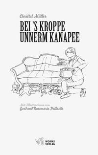 Bei ’s Kroppe unnerm Kanapee