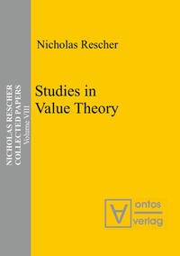 Collected Papers / Studies in Value Theory