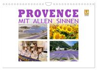 Provence mit allen Sinnen (Wandkalender 2025 DIN A4 quer), CALVENDO Monatskalender