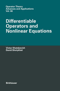 Differentiable Operators and Nonlinear Equations