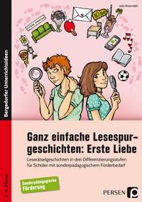 Ganz einfache Lesespurgeschichten: Erste Liebe