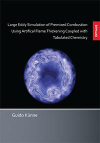 Large Eddy Simulation of Premixed Combustion Using Artificial Flame Thickening Coupled with Tabulated Chemistry