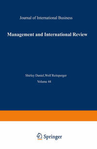 Management and International Review