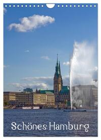 Schönes Hamburg (Wandkalender 2025 DIN A4 hoch), CALVENDO Monatskalender