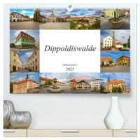 Dippoldiswalde Impressionen (hochwertiger Premium Wandkalender 2025 DIN A2 quer), Kunstdruck in Hochglanz