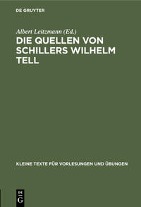 Die Quellen von Schillers Wilhelm Tell