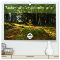 Zauberhafte Waldlandschaften (hochwertiger Premium Wandkalender 2025 DIN A2 quer), Kunstdruck in Hochglanz