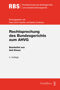 Rechtsprechung des Bundesgerichts zum AHVG