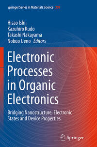 Electronic Processes in Organic Electronics