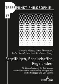 Regelfolgen, Regelschaffen, Regeländern