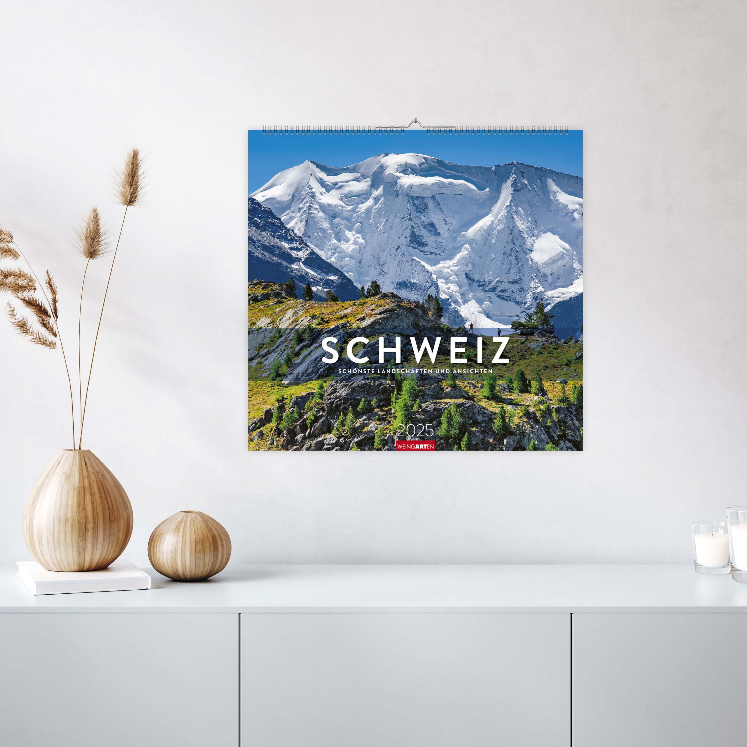 Die Schweiz Kalender 2025 - Schönste Landschaften und Ansichten