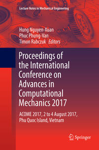 Proceedings of the International Conference on Advances in Computational Mechanics 2017