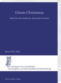 Oriens Christianus 105 (2022)