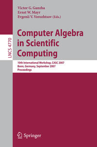 Computer Algebra in Scientific Computing