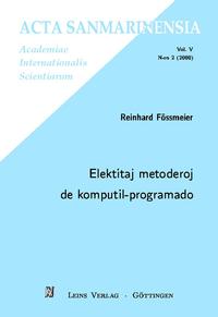 Elektitaj metoderoj de komputil-programado