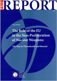 The Role of the EU in the Non-Proliferation of Nuclear Weapons