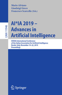 AI*IA 2019 – Advances in Artificial Intelligence