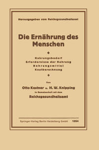 Die Ernährung des Menschen