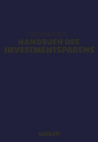 Handbuch des Investmentsparens