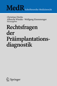 Rechtsfragen der Präimplantationsdiagnostik