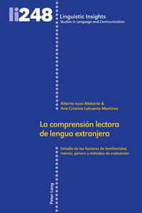 La comprensión lectora de lengua extranjera