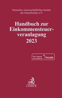 Handbuch zur Einkommensteuerveranlagung 2023