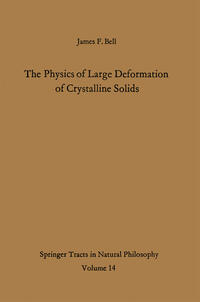 The Physics of Large Deformation of Crystalline Solids