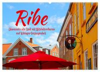 Ribe, Dänemarks alte Stadt mit Mittelaltercharme und Wikinger-Vergangenheit (Wandkalender 2025 DIN A2 quer), CALVENDO Monatskalender