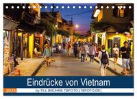 Eindrücke von VIETNAM 2025 by Till Brühne 2025 (Tischkalender 2025 DIN A5 quer), CALVENDO Monatskalender