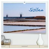 Sizilien (hochwertiger Premium Wandkalender 2025 DIN A2 quer), Kunstdruck in Hochglanz