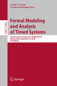 Formal Modeling and Analysis of Timed Systems