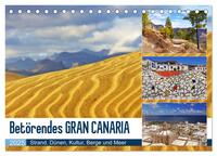 Betörendes Gran Canaria (Tischkalender 2025 DIN A5 quer), CALVENDO Monatskalender