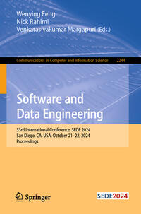 Software and Data Engineering