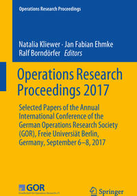 Operations Research Proceedings 2017