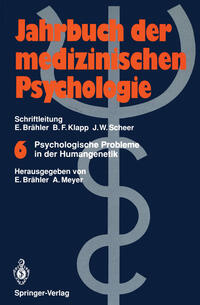 Psychologische Probleme in der Humangenetik