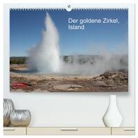 Der goldene Zirkel, Island (hochwertiger Premium Wandkalender 2025 DIN A2 quer), Kunstdruck in Hochglanz