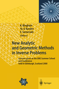 New Analytic and Geometric Methods in Inverse Problems