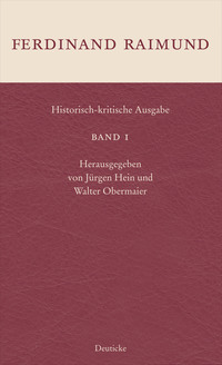 Historisch-kritische Ausgabe Band 1