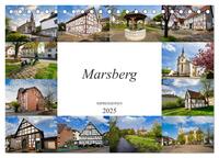 Marsberg Impressionen (Tischkalender 2025 DIN A5 quer), CALVENDO Monatskalender