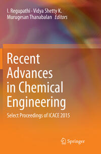 Recent Advances in Chemical Engineering