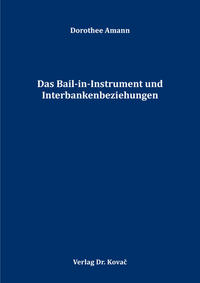 Das Bail-in-Instrument und Interbankenbeziehungen