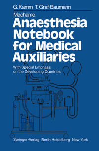 Machame Anaesthesia Notebook for Medical Auxiliaries