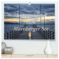 Impressionen vom Starnberger See (hochwertiger Premium Wandkalender 2025 DIN A2 quer), Kunstdruck in Hochglanz